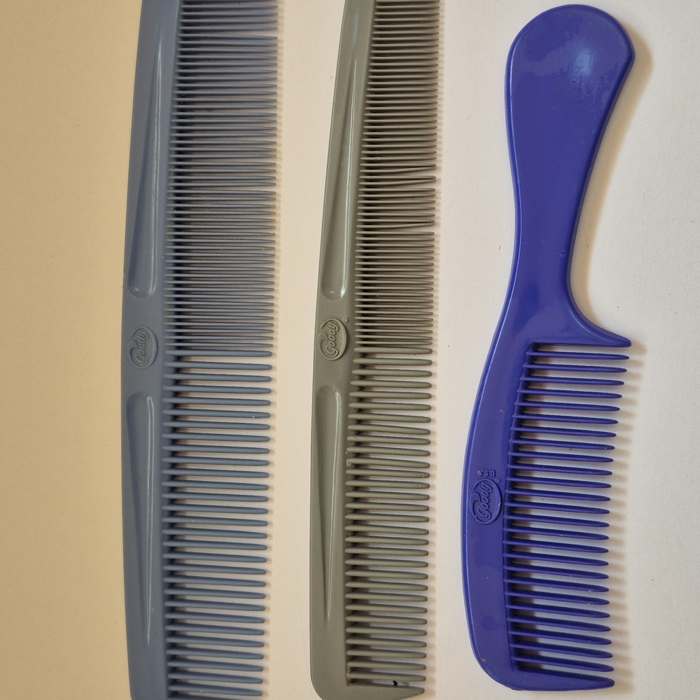 Vintage Goody Hair Combs 90s Y2K